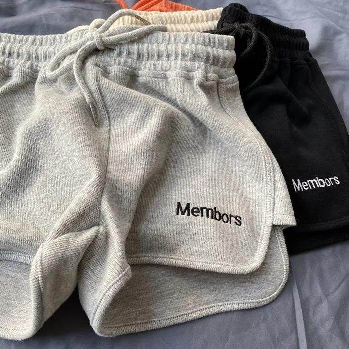 Lower Body Disappearing Pants Spring and Summer Pure Cotton Elastic Waist Wide-Leg Gray Versatile Casual Sports Loose Outerwear Shorts for Women Lower Body Disappearing Pants Spring and Summer Pure Cotton Elastic Waist Wide-Leg Gray Versatile Casual Sports Loose Outerwear Shorts for Women