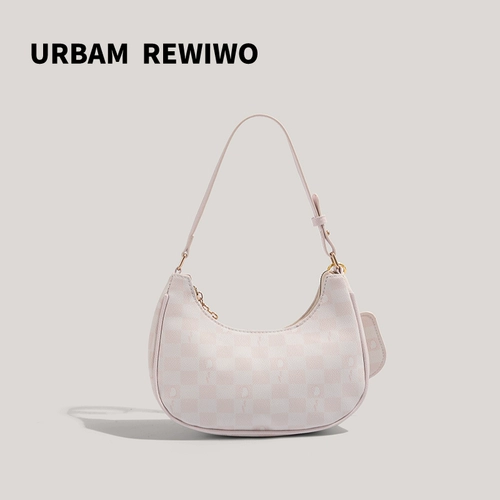 URBAM REWIWO Универсальная сумка подмышку, сумка через плечо, официальный продукт, в западном стиле, на одно плечо