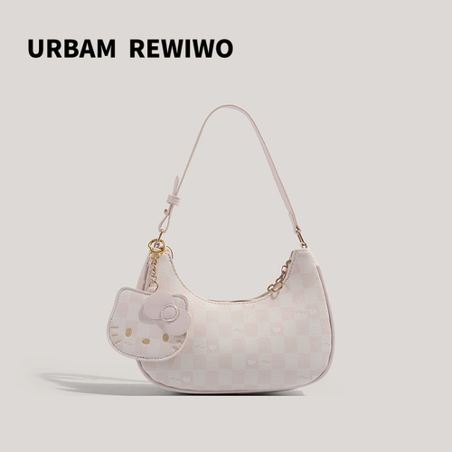 URBAM REWIWO Универсальная сумка подмышку, сумка через плечо, официальный продукт, в западном стиле, на одно плечо