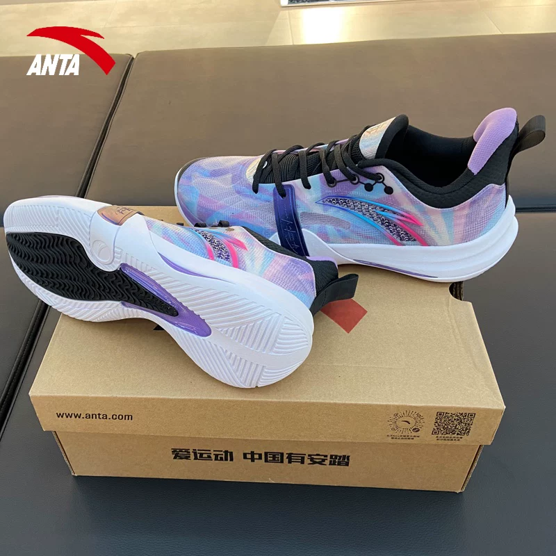 Кроссовки для баскетбола Anta Light Crazy 4-го поколения TDMужские новые лёгкие возвращение взрыв профессиональная спортивная обувь 112321601