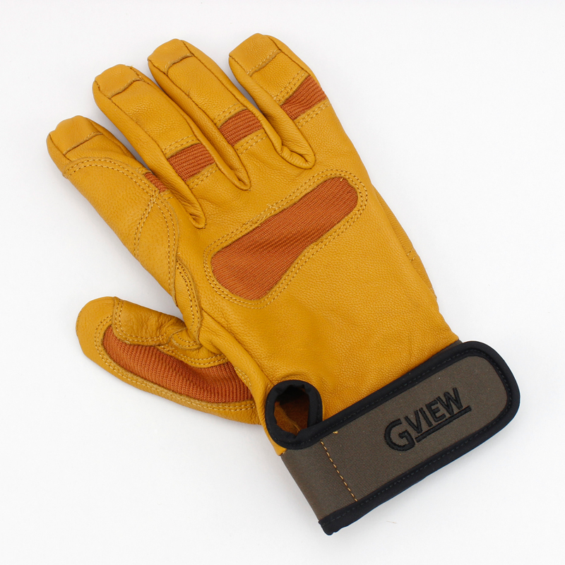 GVIEW GLOVE B120 downhill goatskin gloves rescue rope protection gloves