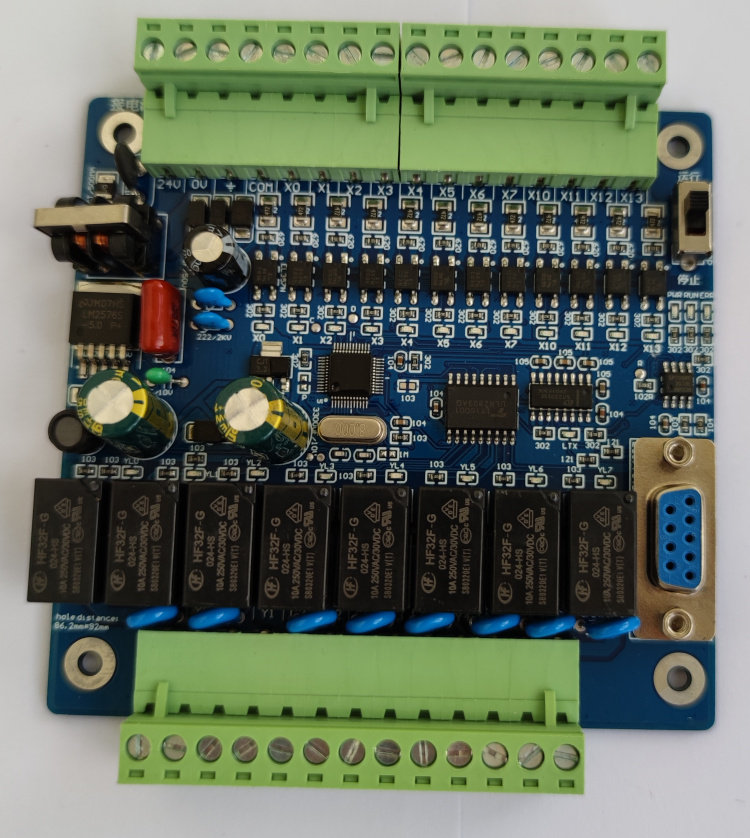 PLC work control board PLC controller 20MR plate FX2N programmable design controller 20MRPLCPLCPLCPLC