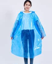 Thickened Rainhood Portable Non-Color Grown-up Waterproof Portable for men and women Full-body Small Active Coat Kid travel