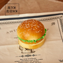 Simulation Food Model Hamburg Buns Bread Toy Food Prop Model Shop Window Decorations Hem