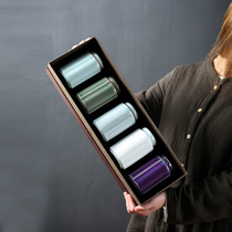 Of the five famous kilns thy brother guan ding Jun kilns tea caddy ceramic sealed small household storage tank General moisture