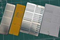 (Breeding glue Park) A W steel soul AW007A-019B universal detail etching sheet modification