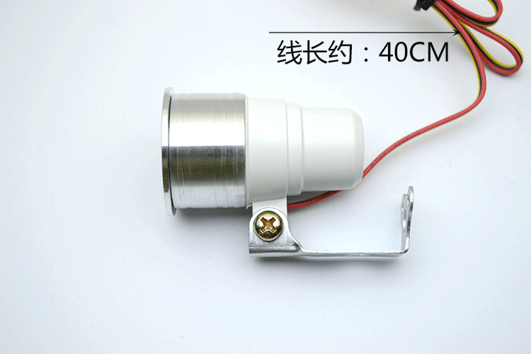 Xe mô tô ba bánh led siêu sáng nổ sét động cơ phanh đèn hậu xe tay ga đảo ngược ánh sáng đèn chiếu sáng 12V WISP đèn pha laser cho xe máy