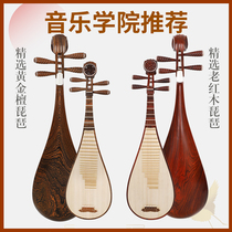 pipa instrument gold sandalwood pipa professional playing pipa beginue introductory child plucking pipa playing musical instrument