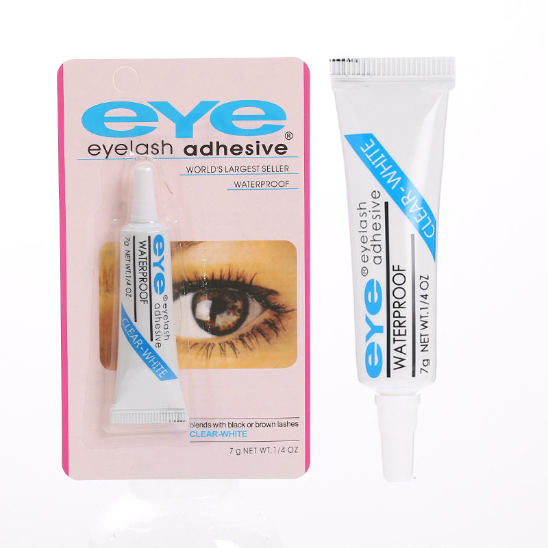 False eyelashes special glue no trace stereotypes natural lasting hypoallergenic non-irritating super sticky waterproof multi-purpose white glue