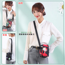 Fashion ladies crossbody Mini small bag shoulder bag waterproof mobile phone bag womens coin wallet hanging neck mobile phone cloth bag