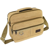 Мужской износостойкий шоппер, сумка на одно плечо, мужская тканевая сумка через плечо