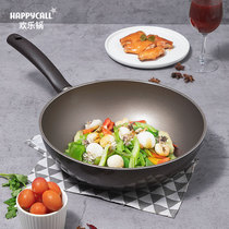 HAPYCALL gold non-stick frying pan 30CM pot with gas induction stove GM Korea Imports