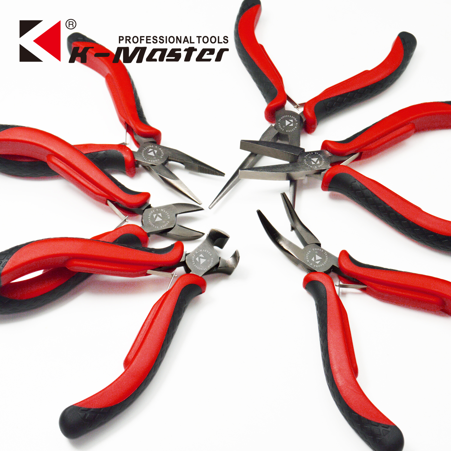 Kmart mini curved mouth pliers Top cutting pliers Round mouth pliers Toothless toothless tie pliers DIY tools pliers