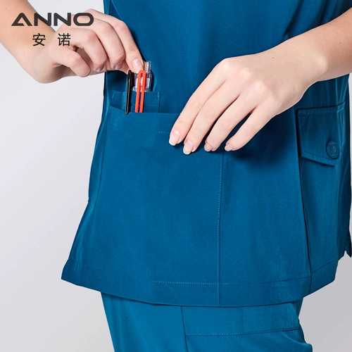 安诺 /Anno Новые хирургические платья, ручная одежда, костюм для стоматологии, костюм для медсестры, четырехсторонний костюм для изоляции пулей