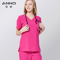 ANNO ANNO operating suit hand washing suit Childrens dentist suit Nurse suit Operating room isolation suit four-sided bullet