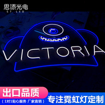 led creative neon flex custom ins decorative hose neon letters luminous word outdoor billboard