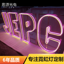 Hose neon custom decoration ins bedroom outdoor led neon letter LOGO luminous word signboard light card