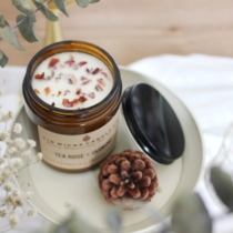 TIN WICKS) American retro niche aromatherapy candle CANDLE handmade indoor tranquilizing fragrance