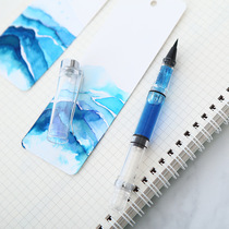 Convenience brush collection pen type piston soft brush ink upper ink device ink filling