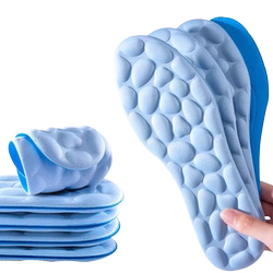 Sports Insoles for Men, Sweat-Absorbent, Anti-Odor, Breathable, Shock-Absorbing for Running, Military Training, Long Standing Without Fatigue, Comfortable Massage Sole, Basketball Insoles