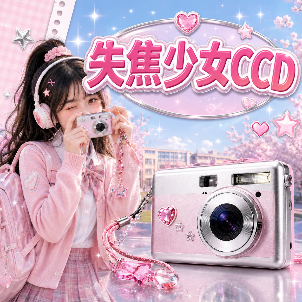 失焦少女CCD相机