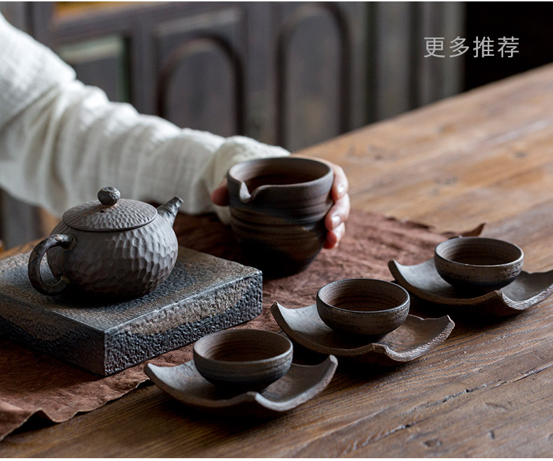 Creative coarse pottery) tea strainer screen tea accessories) frame ceramic tea tea tea filter