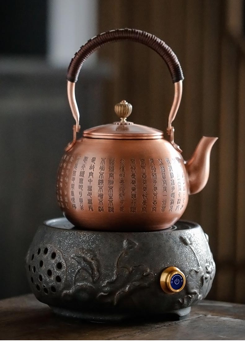 The Get | boiled tea ware plates kettle in restoring ancient ways large plates by hand kung fu tea kettle TaoLu household electricity