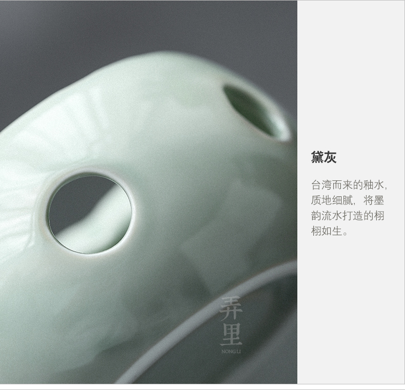 The Get | Japanese black ash temperature in the tea stove teapot small warm tea based warm boiled tea stove tea tea boiled tea ware ceramics