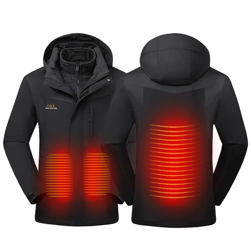 Комплект, куртка подходит для мужчин и женщин, дорожный пуховик с зарядкой для скалозалания