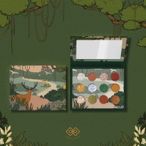 Her plain tasu warm winter Christmas limited retro 12-color eye shadow plate repair plate rotten tomato onion flash