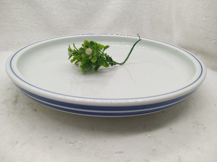 Organic 0 thick edge character the ceramic plates of household contracted FanPan Japanese dishes nostalgic restaurant tableware