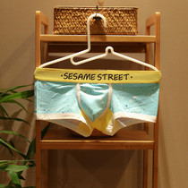 1 piece of mens underwear tramping men sexy cotton boxer underwear comfortable four corner cotton cute underwear men