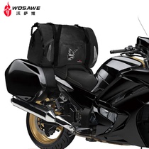 WOSAWE motorcycle riding back seat charter car knight waterproof tail bag handbag Four seasons motorcycle travel equipment bag