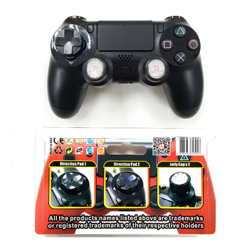 PS4 4 in 1 handle rocker cap cross direction key 3D rocker cap PS4 set heightening cap