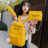 Школьная сумка для новой девочки Женщина корейская версия Ульзанг младшая средняя школа старшеклассника старшеклассника для студентов рюкзак для кампуса на плечах