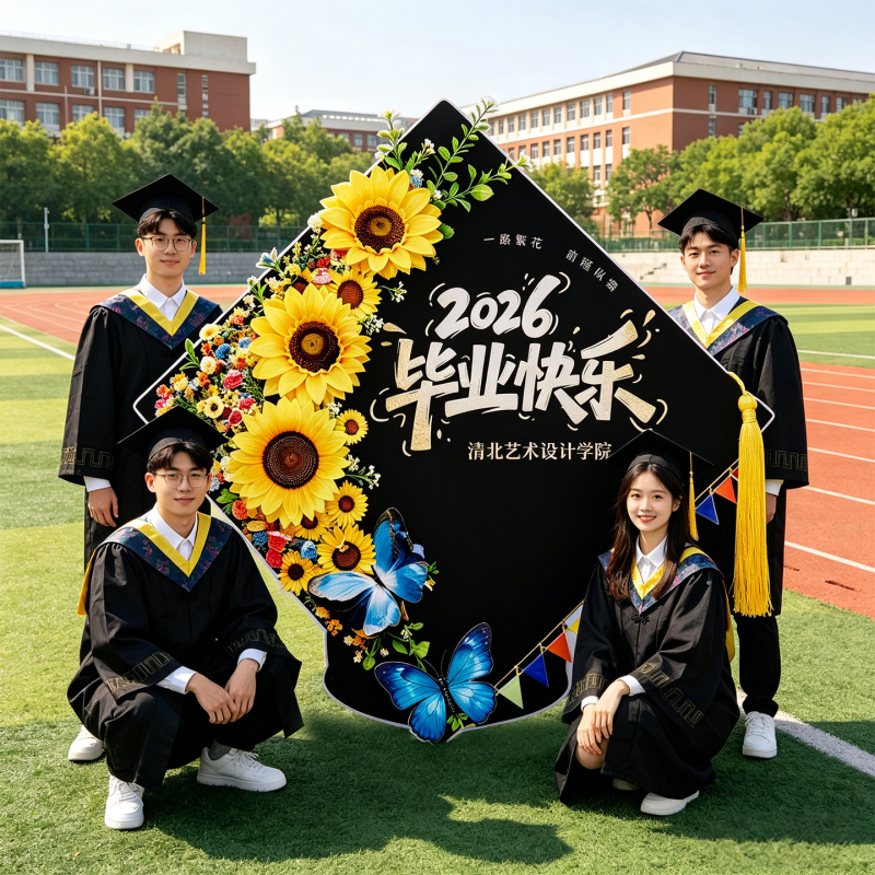 Junior High School Graduation Season Party Ceremony Event Atmosphere Scene Setup Decoration High School Photo Check-In Signature Kt Display Board Junior High School Graduation Season Party Ceremony Event Atmosphere Scene Setup Decoration High School Photo Check-In Signature Kt Display Board