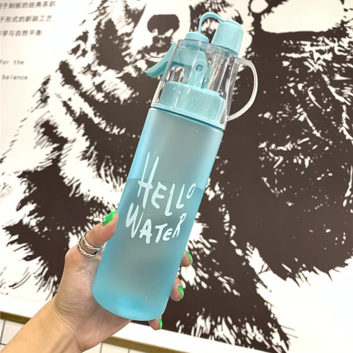 Спрей, детская пластиковая спортивная бутылка для спортзала, делается под заказ, с печатью вашего логотипа, популярно в интернете