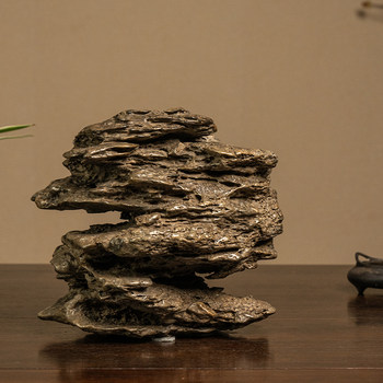 Yingshi study stone appreciation chinese desktop ornaments