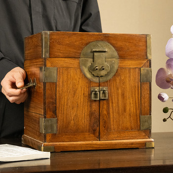 Hainan huanghuali manche flat-top official suitcase