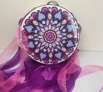 6-inch Xinjiang dance tambourine kindergarten Orff percussion instrument teacher grade examination special hand clap streamer tambourine