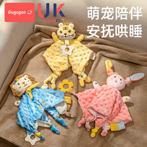 Bean-bean appeasing towel baby Entrance Gloves Doll Baby Plush Hand Puppet Toys Appeasement Baby Sleeps