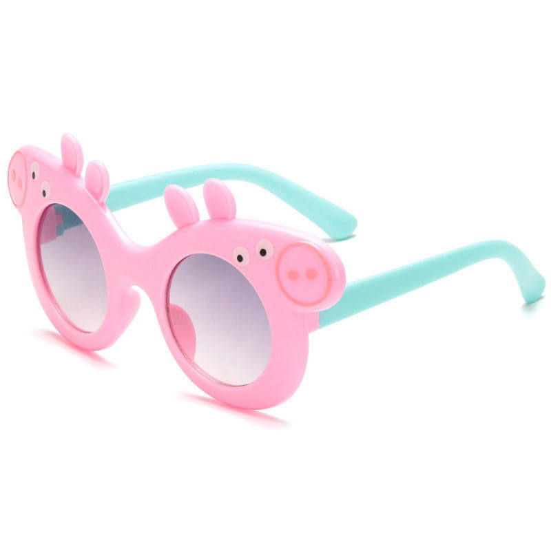 Children sunglasses male and female children baby sunglasses cartoon glasses summer shade anti-UV kid cute glasses-Taobao