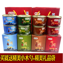 Jinggangshan specialty can not stand hot sauce beef sauce Mushroom sauce Bamboo shoots sauce Creek fish sauce Travel gift 4 boxes 1 pack