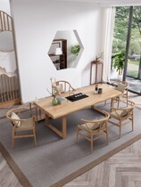 Solid Wood Tea Table Chair Combination Brief Modern New Chinese Kung Fu Tea Table Tea Table Zen for home tea table Tea table