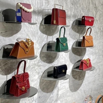 Shop Wall shoe rack shoe store wall hanging display stand stainless steel creative bag rack womens clothing store jewelry display shelf