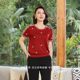 Special offer silk clothes Fei 919859 Lyocell short-sleeved sweater 2024 summer round neck color thin section women's T-top