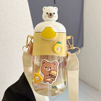 Желтая мультяшная наклейка, 700 мл, 3D