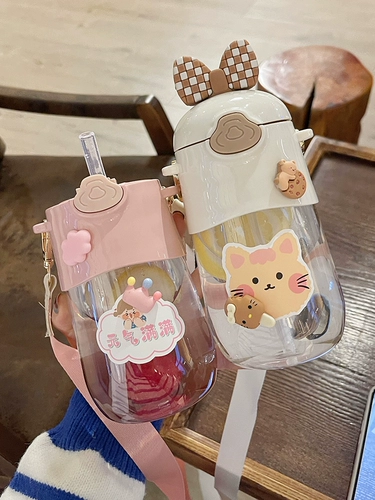 Летняя высококачественная милая детская трубочка со стаканом, чайник, коллекция 2022