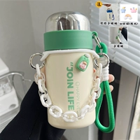 Зеленый портативный браслет, наклейка, 350 мл, 3D