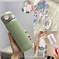 Зеленый стакан, подвеска, сумка через плечо, 480 мл, с медвежатами